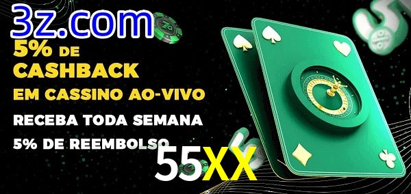 Promoções do cassino ao Vivo 55XX